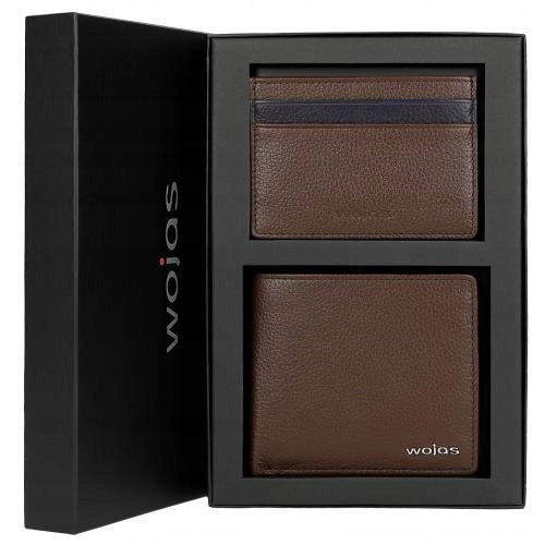 

Zestaw prezentowy Wojas męski portfel plus etui