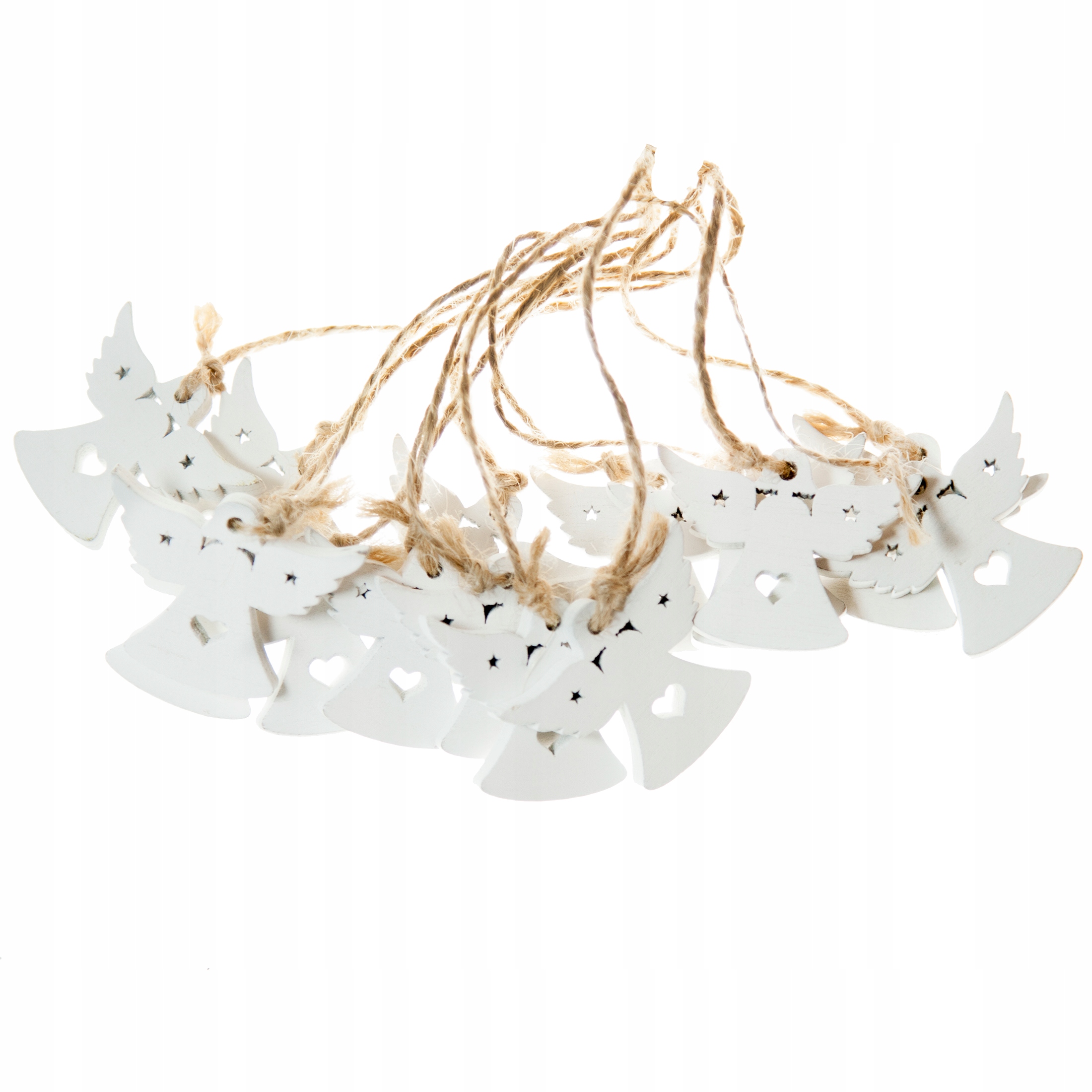 

Drewniane Aniołki Zawieszka na Choinkę 15szt