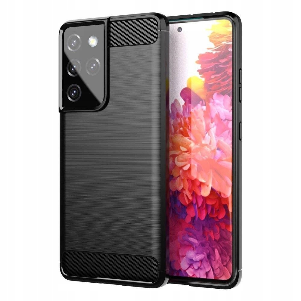 

Etui carbon do Samsung S21 Ultra Czarny