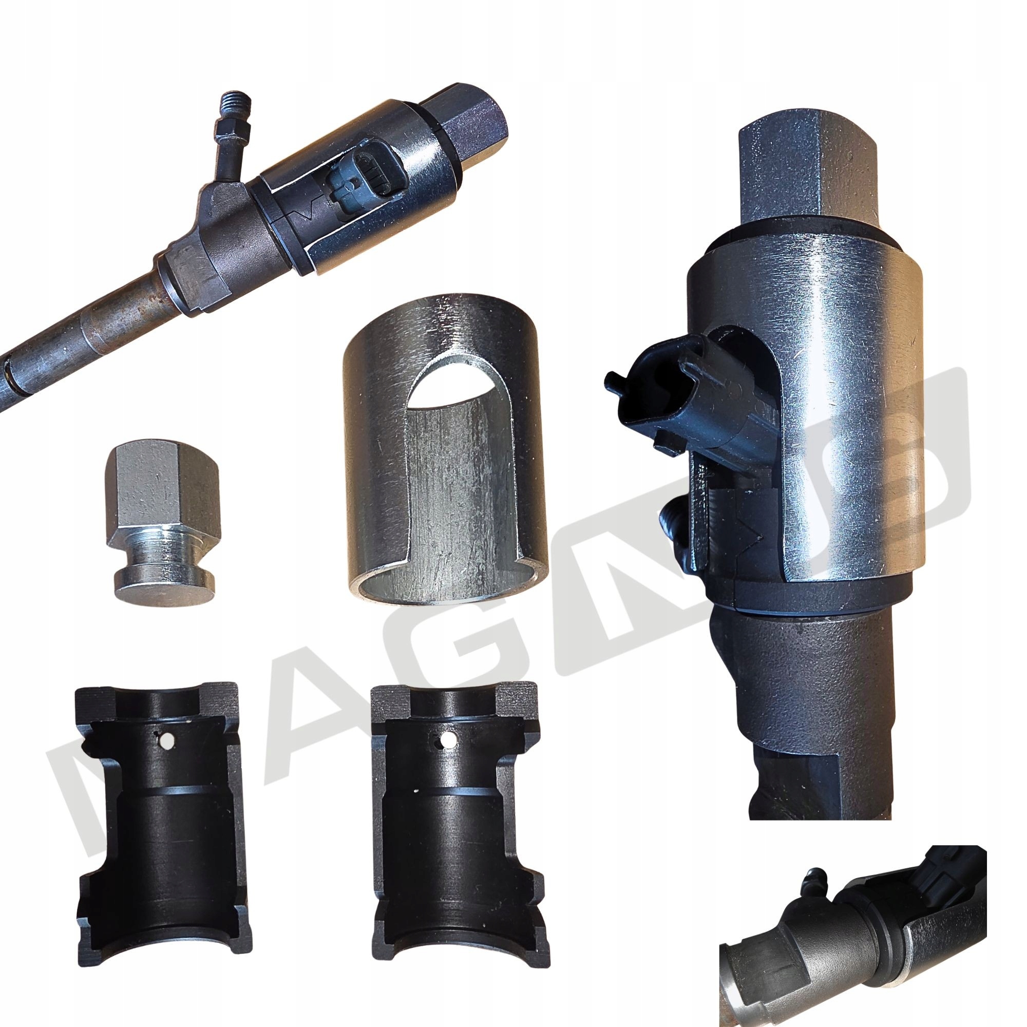 Adaptér na vyťahovanie vstrekovačov pre Bosch Common Rail 110 s cievkou na boku