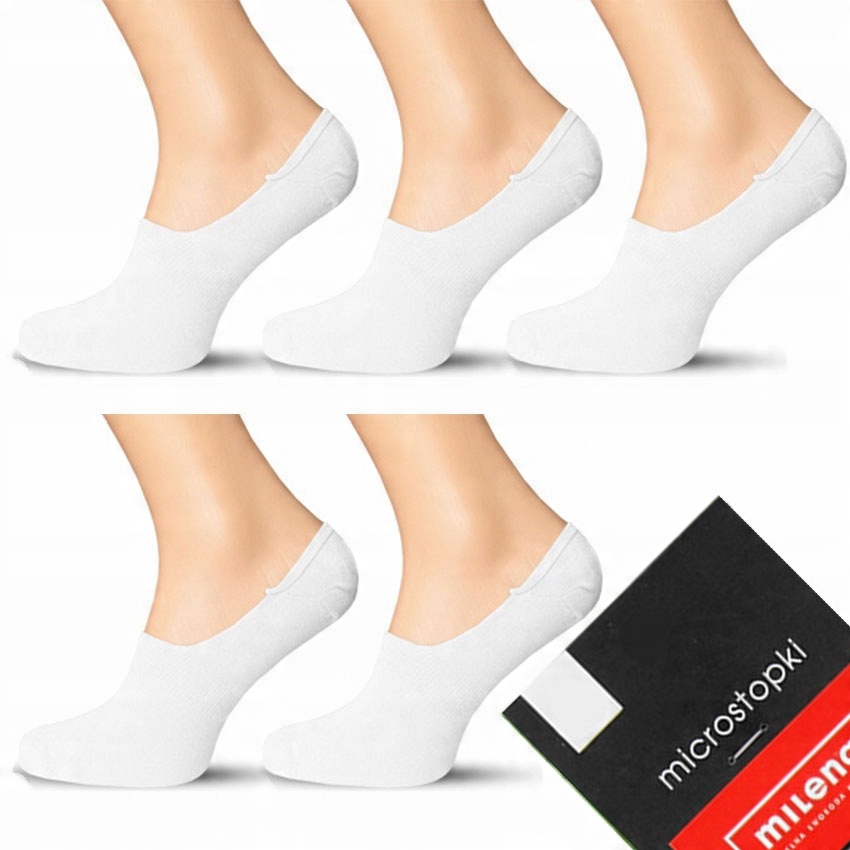 

5X micro Mini Stopki bawełniane Do Mokasynów