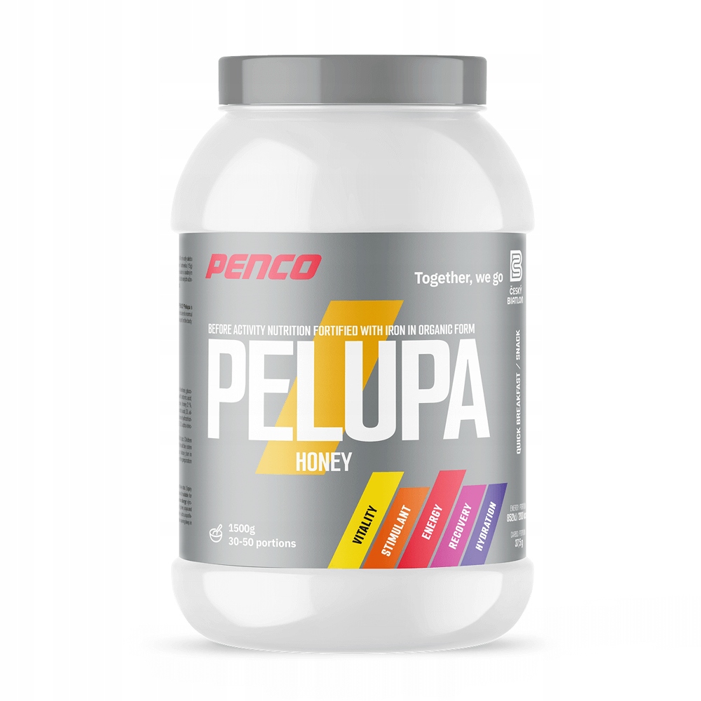 Pelupa Instantní Bezlepková kaše 1500g med