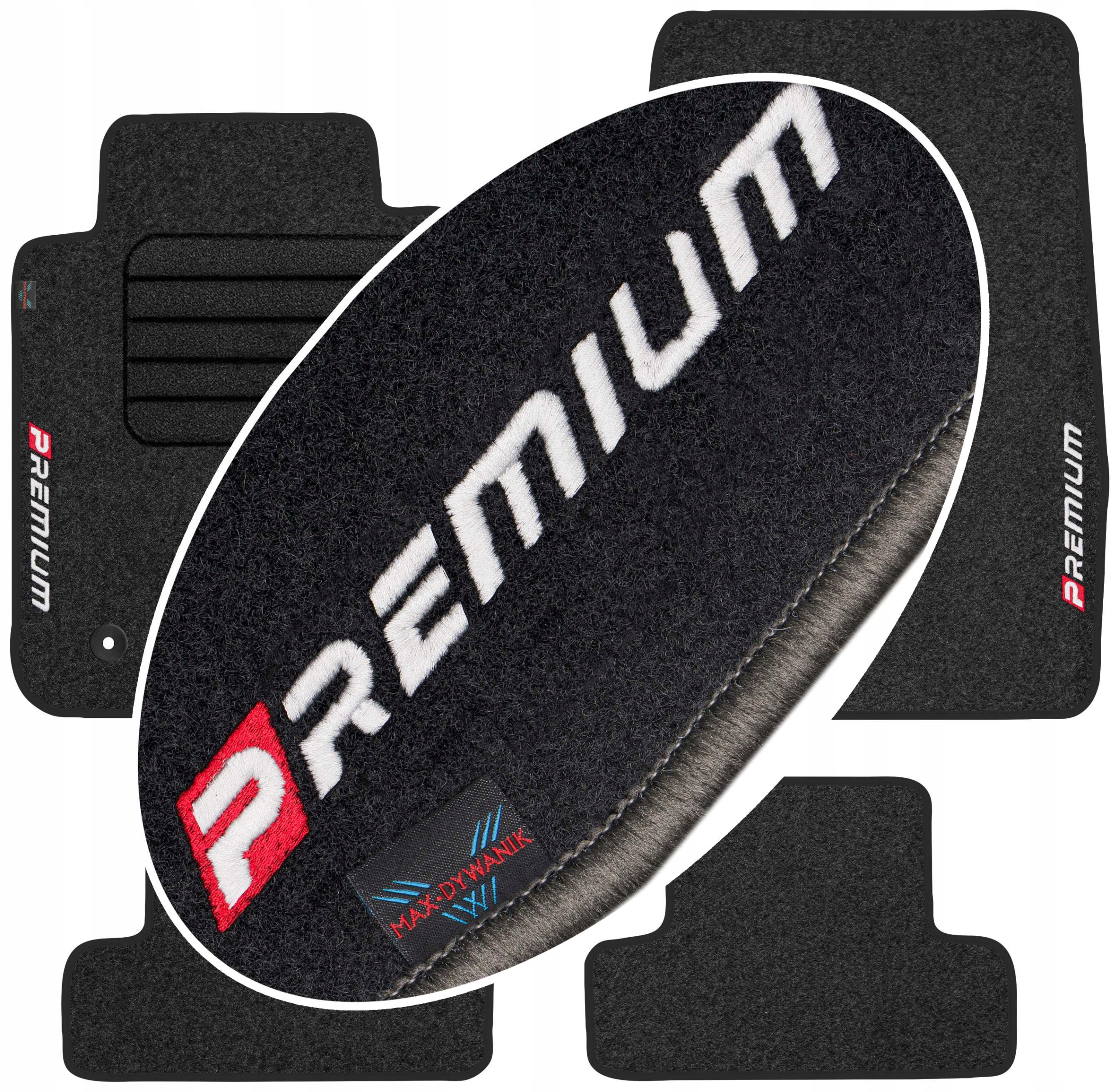 Ford Mustang VI 2015- Velurové autokoberce Rohožky