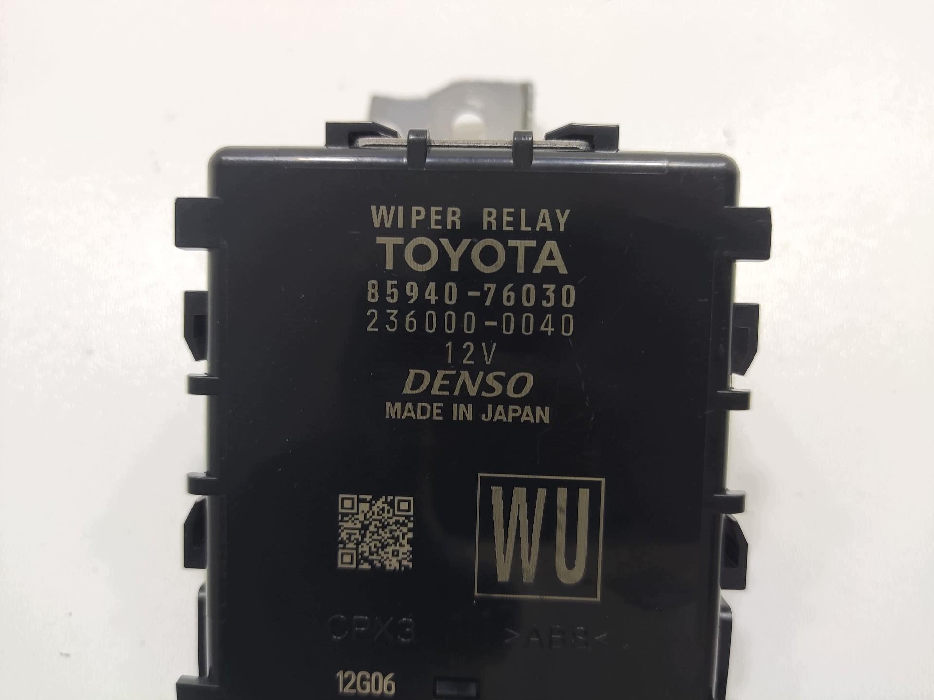 modulo Relè tergicristalli LEXUS UX 2018-2021 85940-76030