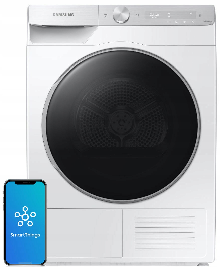 SAMSUNG Suszarka do ubrań wolnostojąca DV90T8240SH |CASHBACK