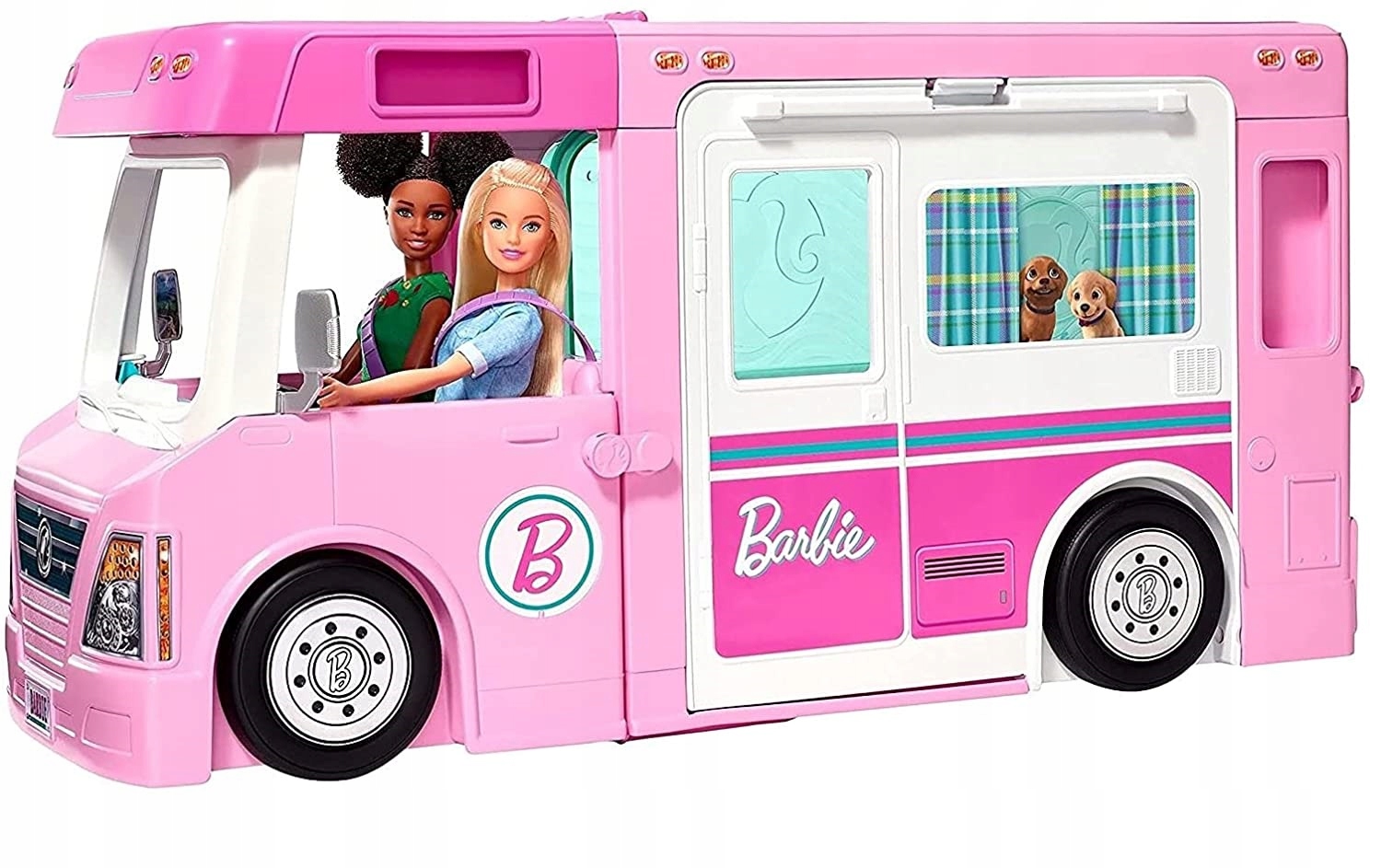 BARBIE KAMPER SAMOCHÓD KEMPINGOWY 3W1 GHL93 Kod producenta GHL93