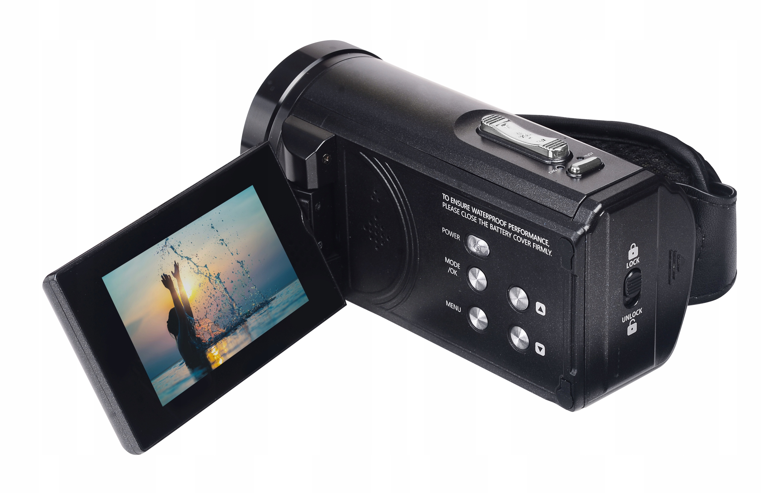 Kamera Cyfrowa AGFAPHOTO CC4000W Video 4K 56MP 3'' 18x ZOOM Wodoszczelna 5m Stan opakowania oryginalne