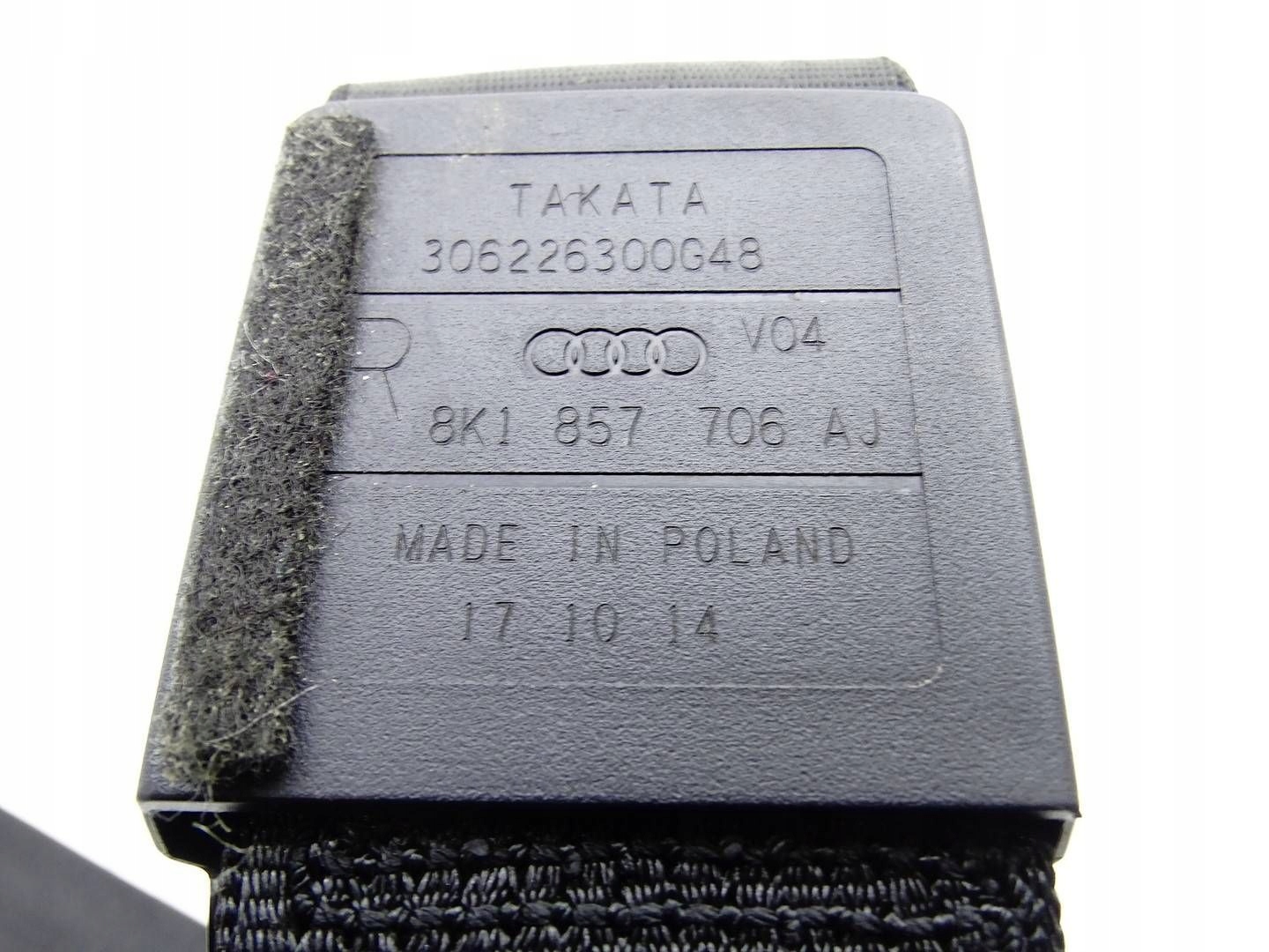 tension belt safety front right front right AUDI A4 B8 LIFT 8K1857706AJ