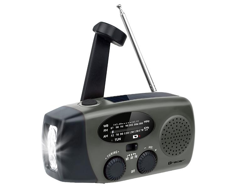 Radio wyprawowe Tracer Explorer Pro z latarką Led i powerbankiem