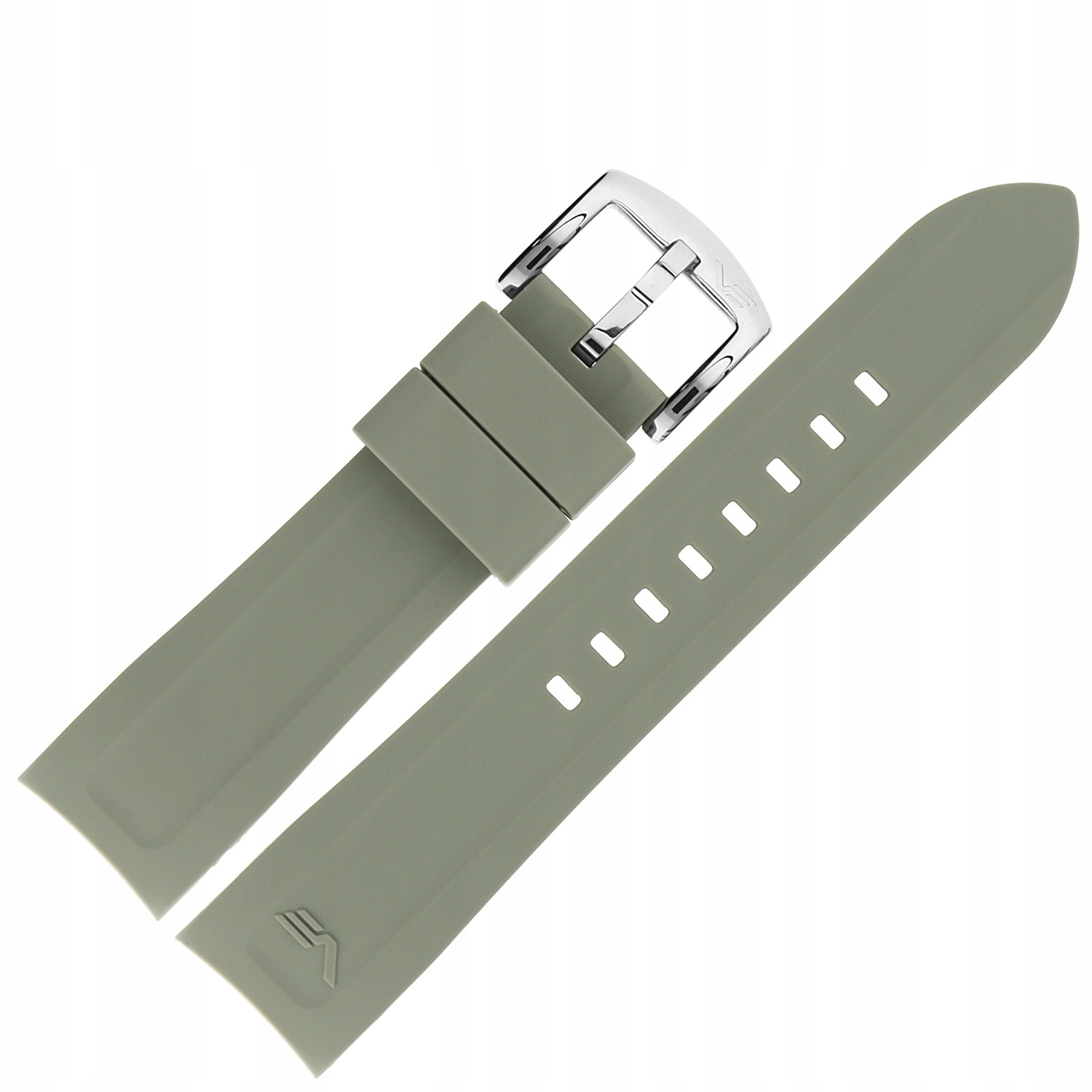 Pásek Rocket N1 Silikon 225 (A713) světle khaki s ocelovou vložkou.