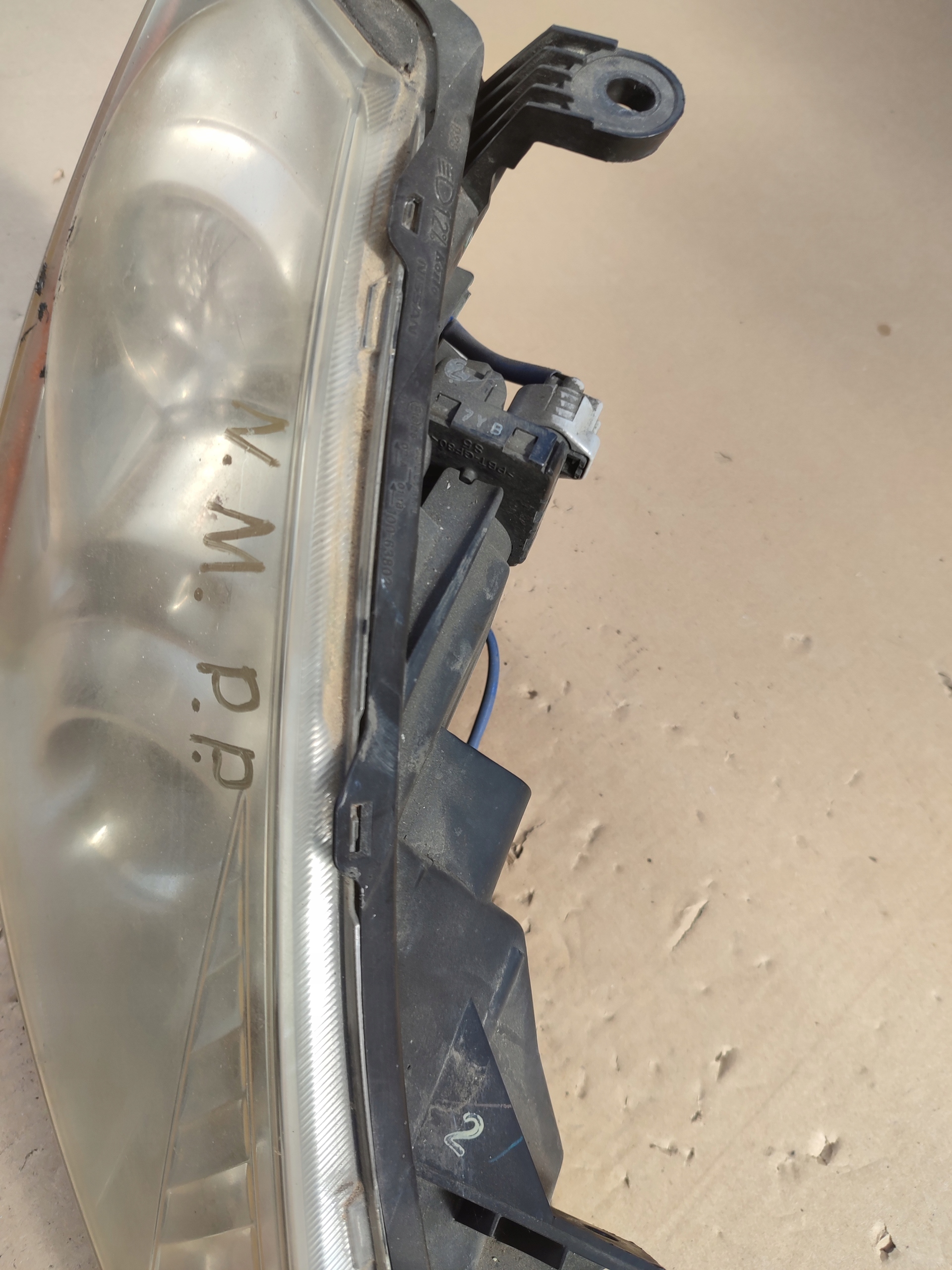 light right front right front NISSAN MURANO Z50 XENON ANGLIK
