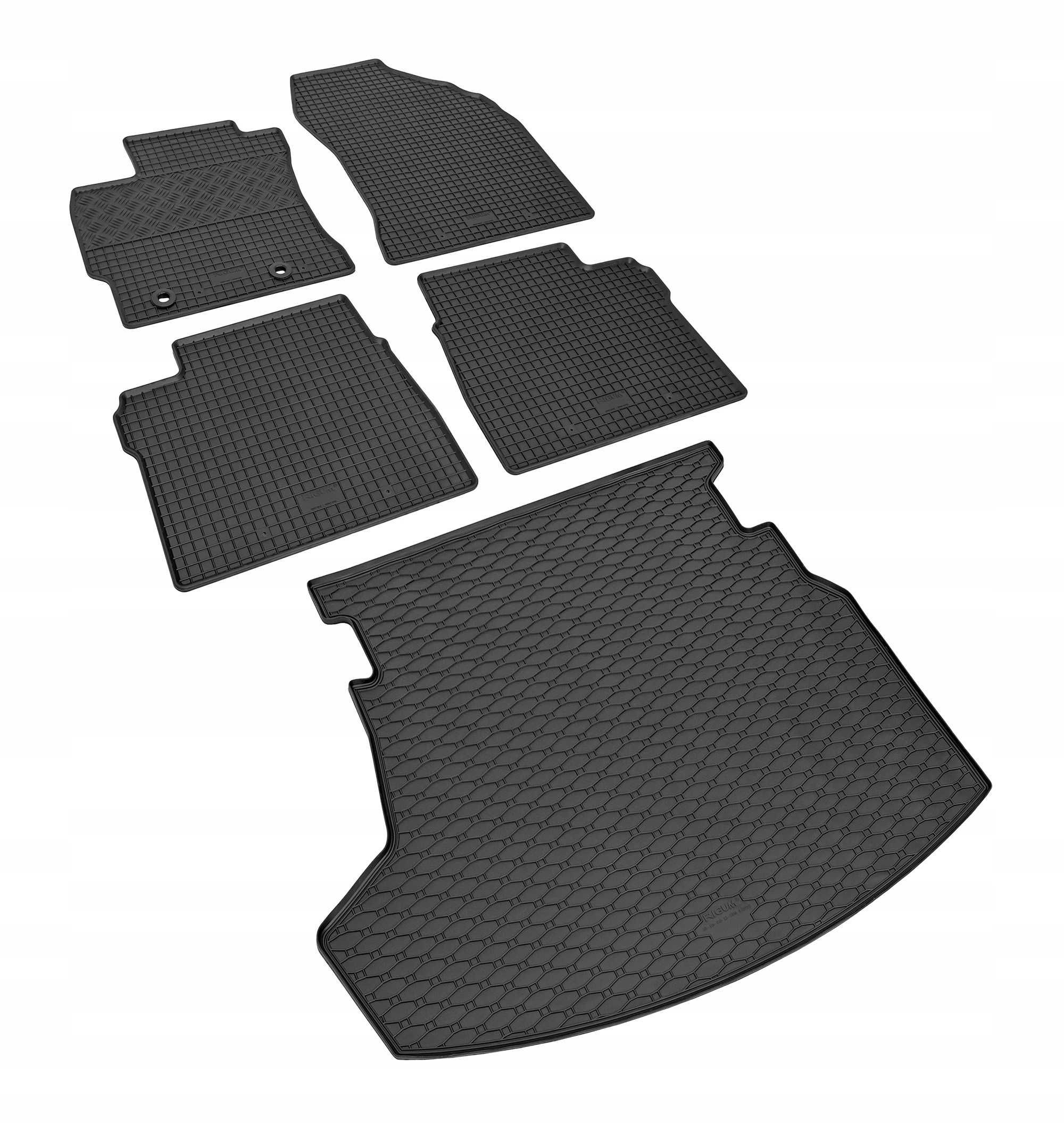 Zestaw dywaników do Toyota Corolla Sedan od 2013 do 2019