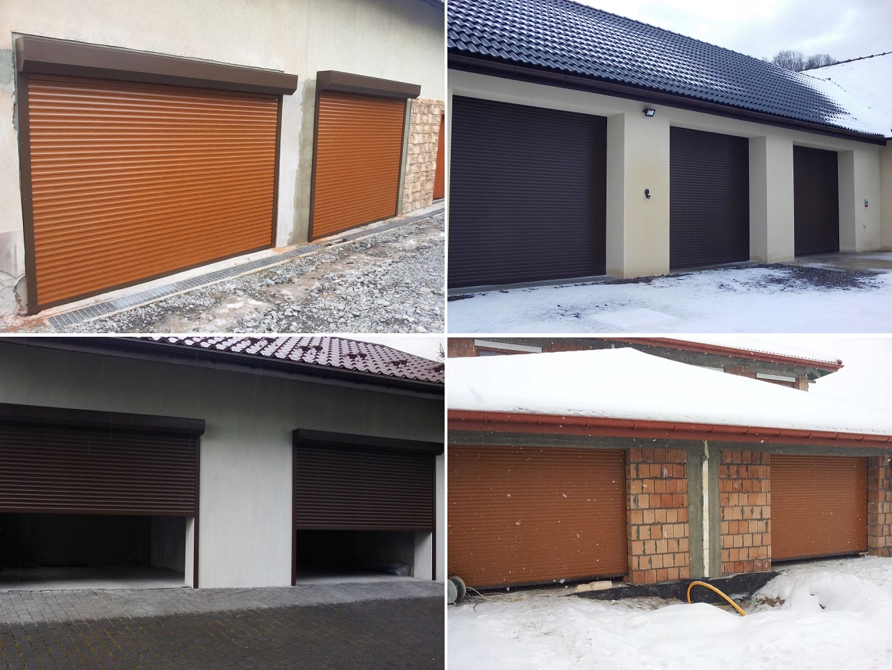 OCIEPLANA BRAMA GARAŻOWA ROLOWANA 300x300 3x3 Marka Alukonstrukt