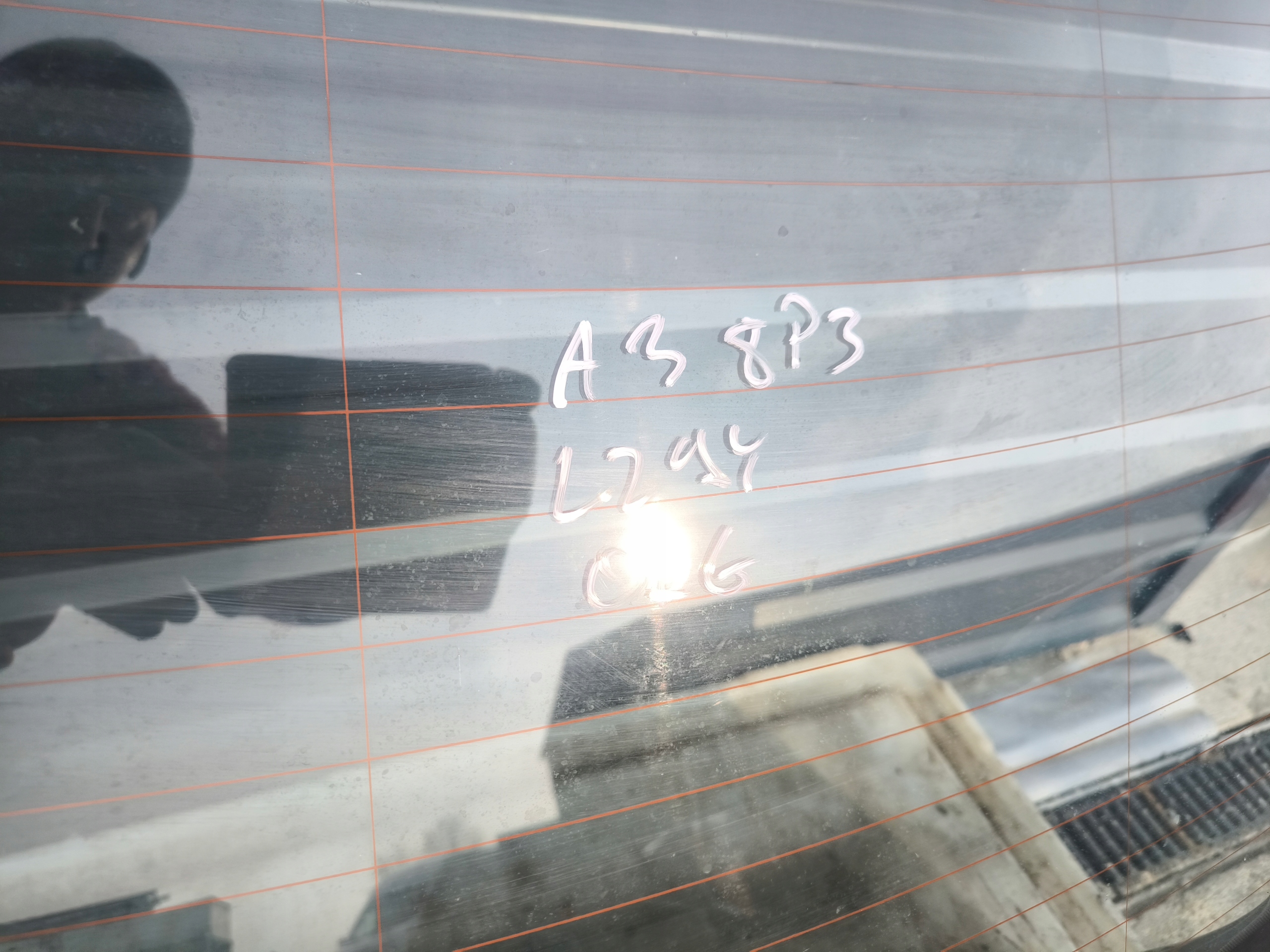boot door AUDI A3 8P 3-door 2003-2011 LZ9Y original !!!