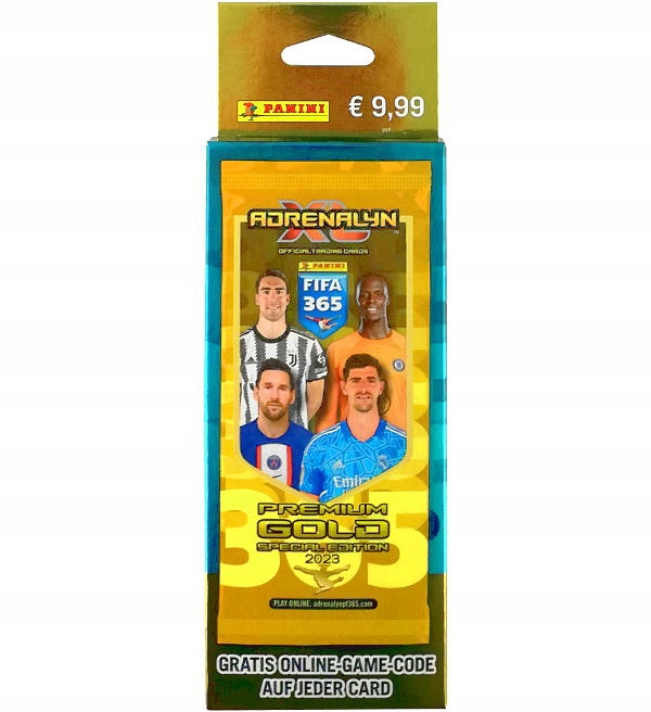 

Blister Gold Fifa 365 2023 Karty Piłkarskie Panini