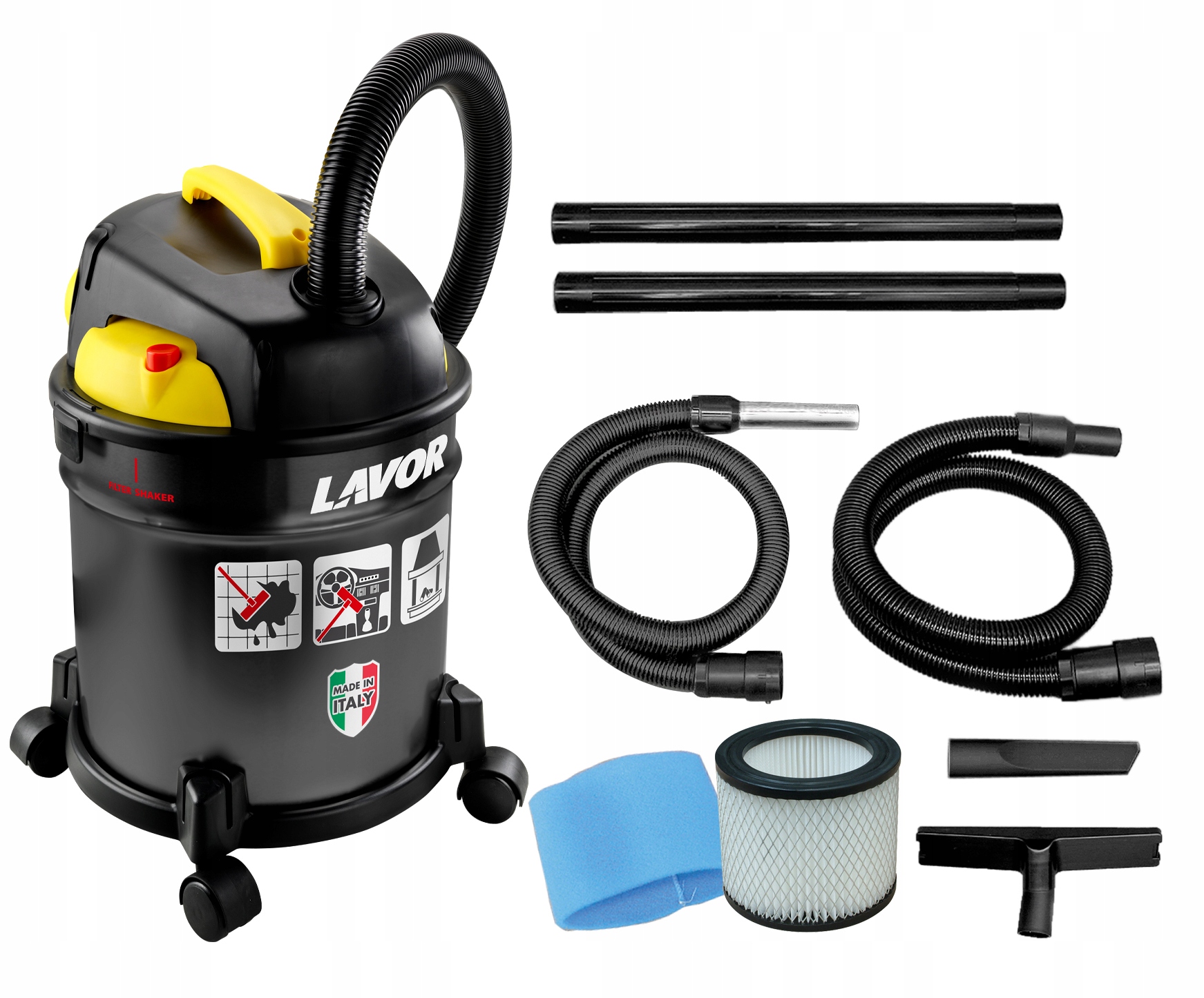 Odkurzacz Warsztatowy Z Otrząsaczem 4 W 1 1200W 20L