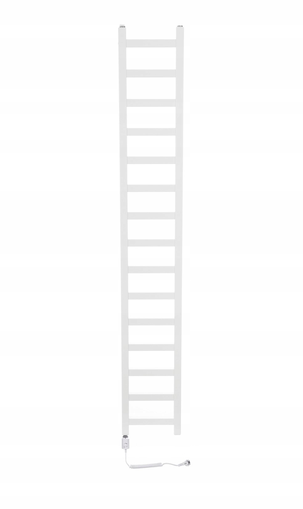 Elektrický kúpeľňový radiátor Dekoratívny 600W B Orchid úzky Biely Mat