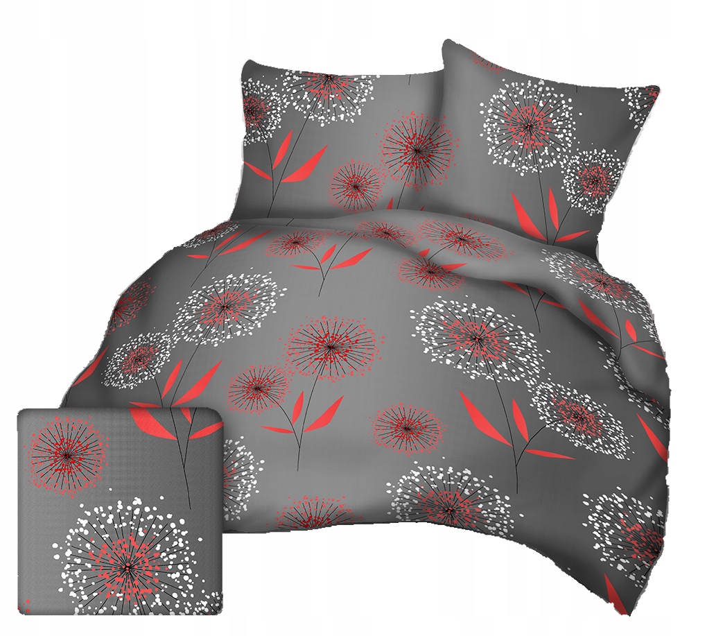 

Pościel flanelowa 160x200 z flaneli flanela 376red