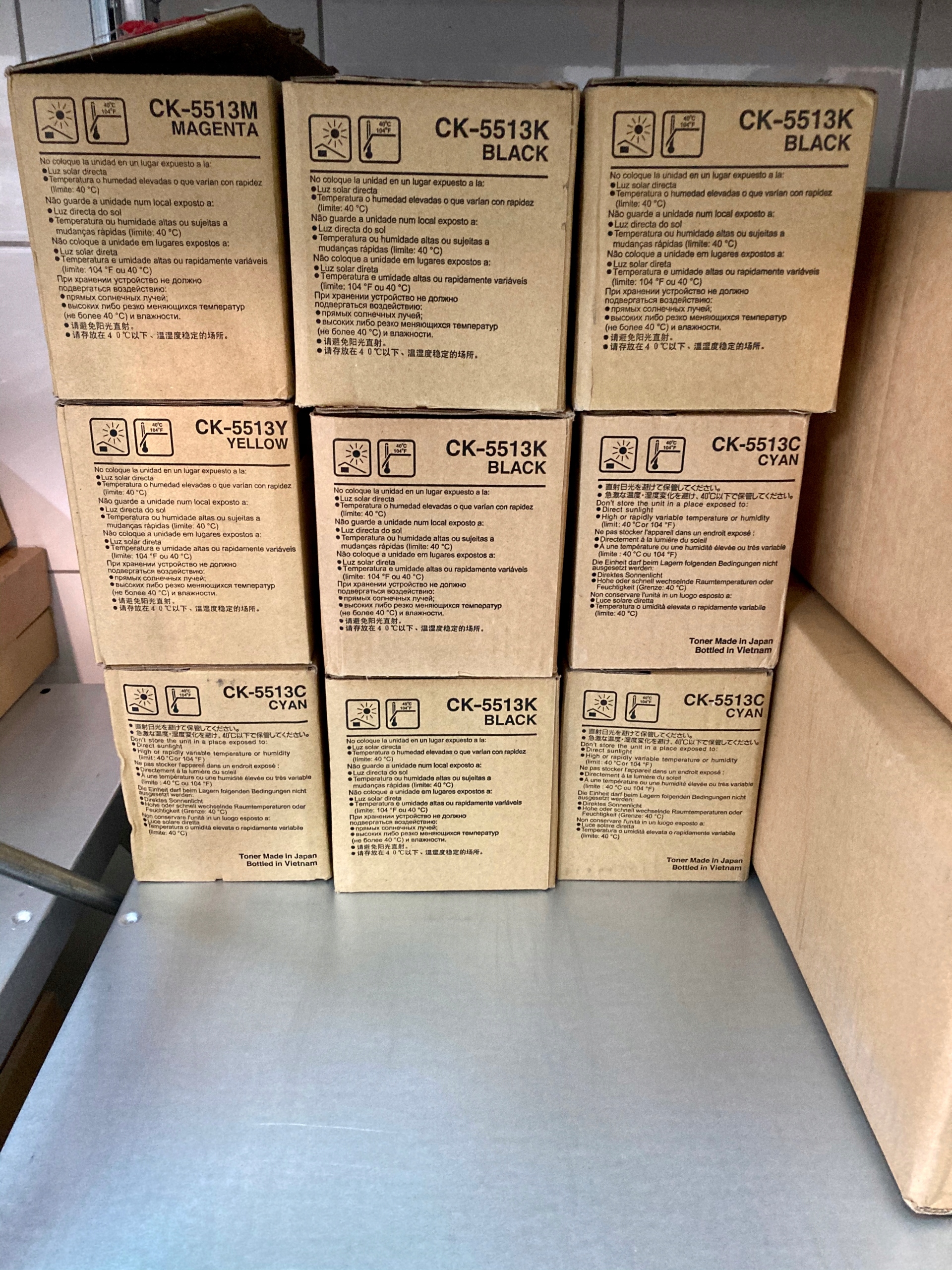 Toner Triumph Adler CK-5513C Cyan pro TA355Ci 1T02VMCUT0 Originál