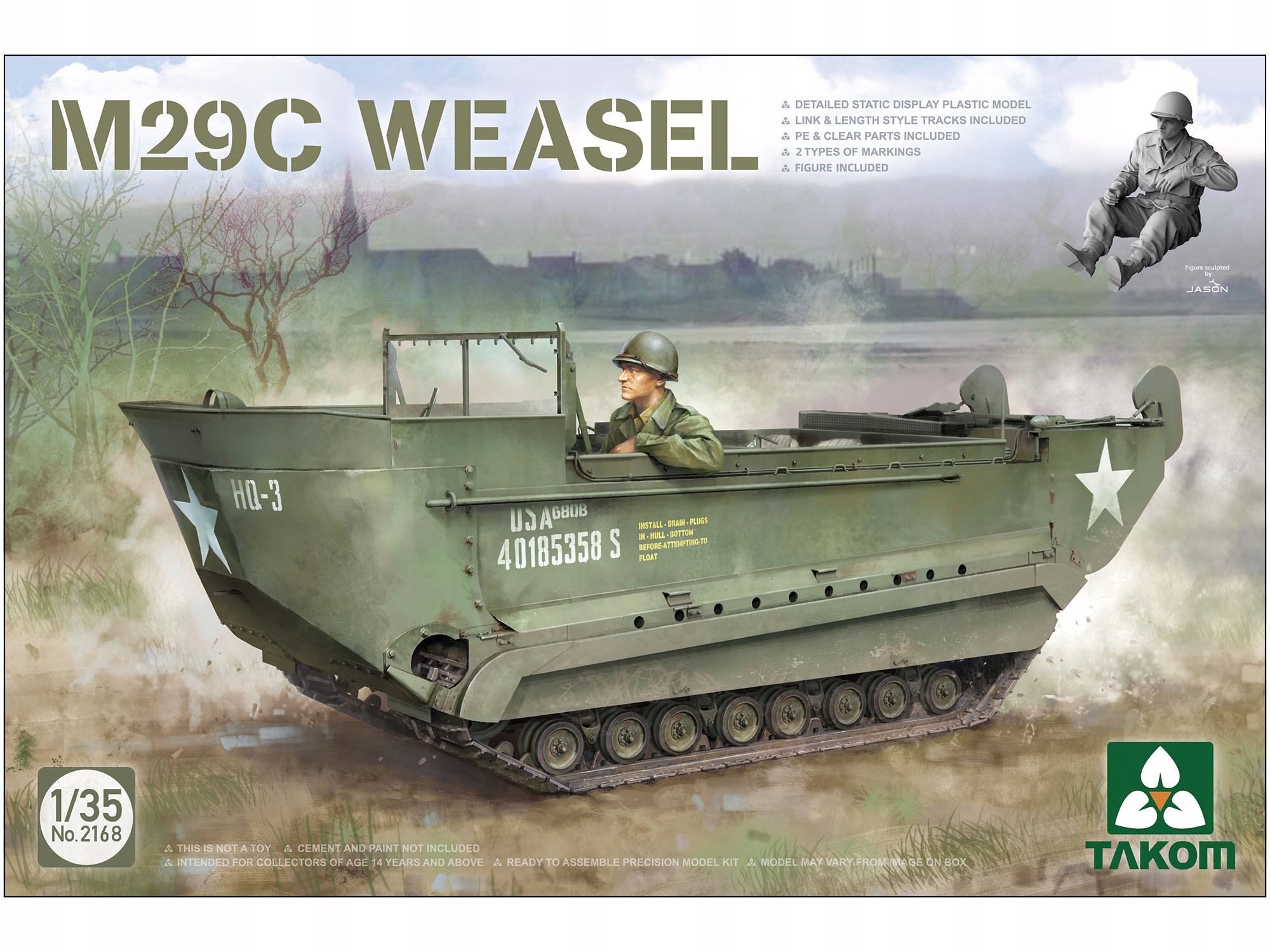 Takom 2168 1/35 M29C Weasel