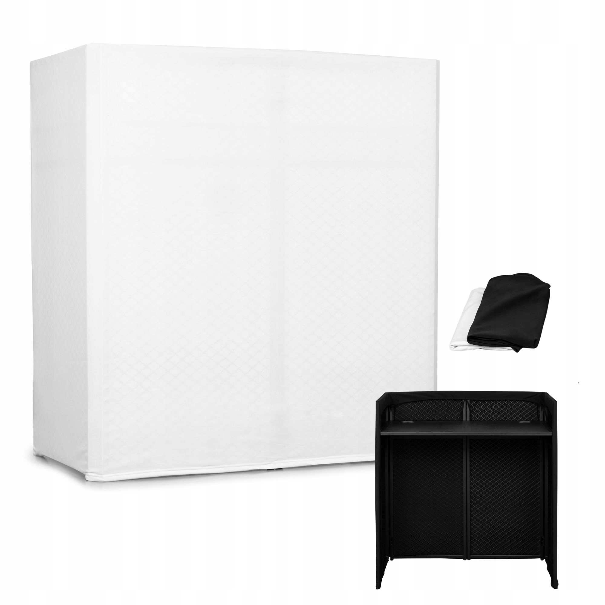 Stand parawan stół DJ DBC105 składany system DJ-Booth Easy Vonyx