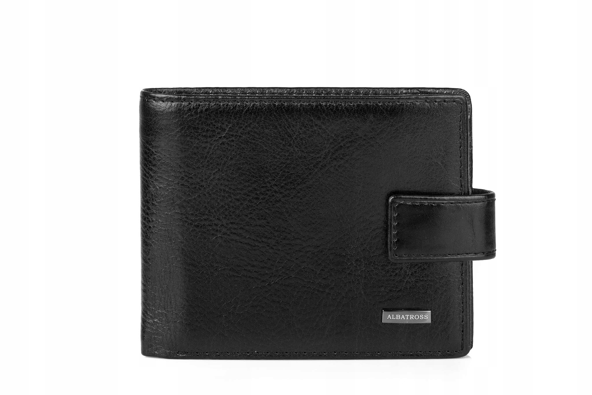 

Portfel męski Skórzany Albatross Czarny