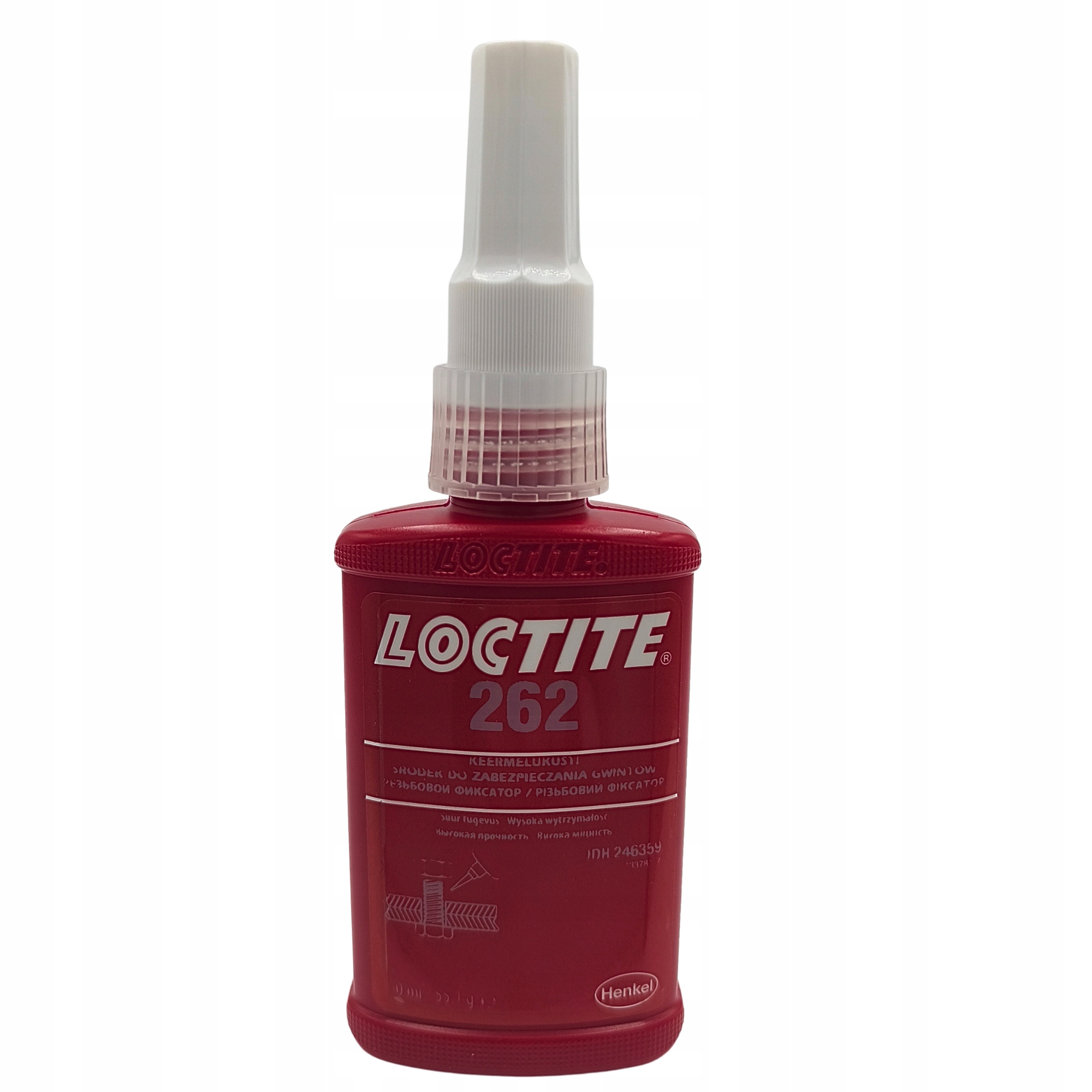 Loctite 262 50ml klej anaerobowy do zabezpieczania gwintów
