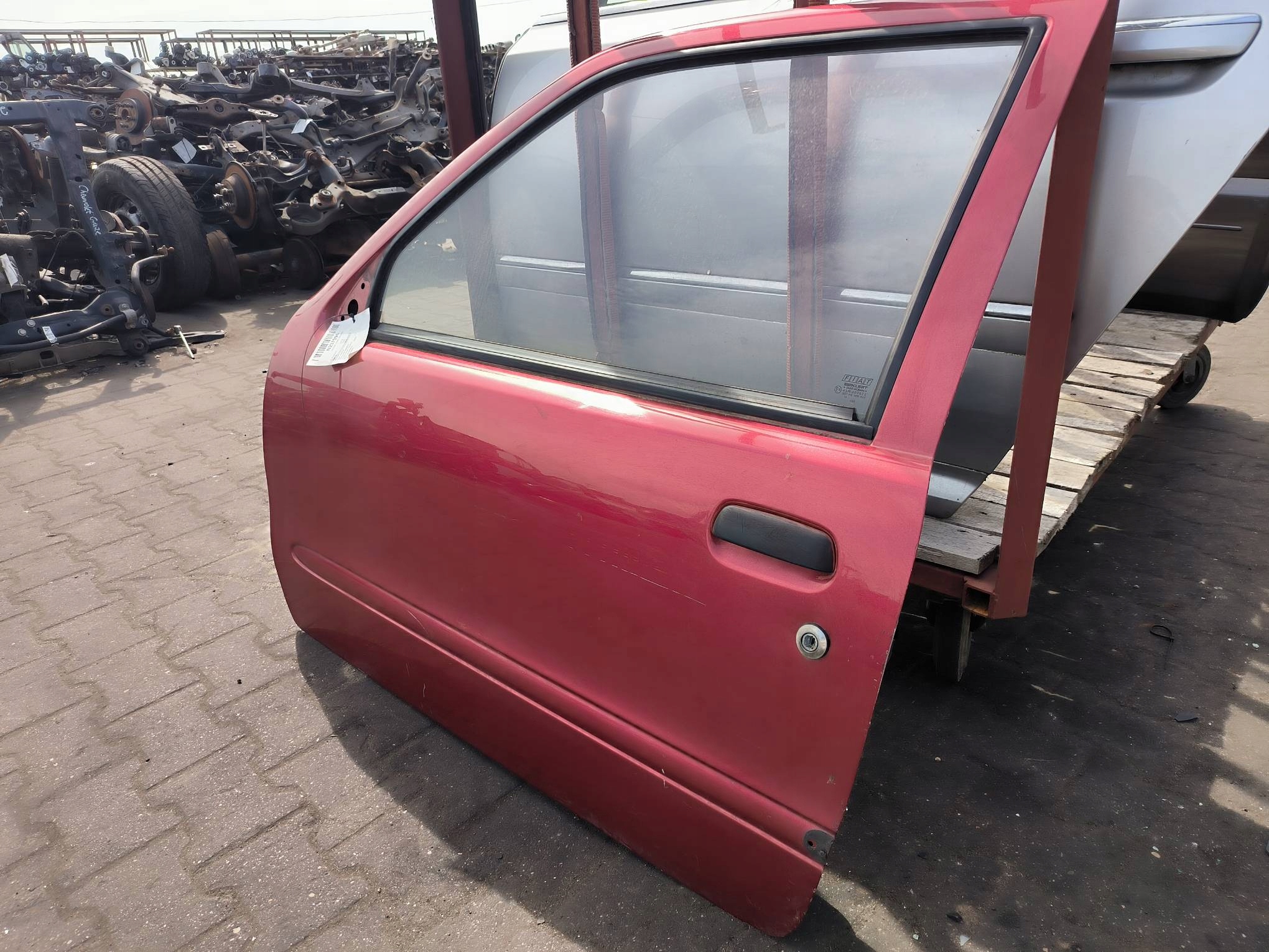 door left front red FIAT SEICENTO