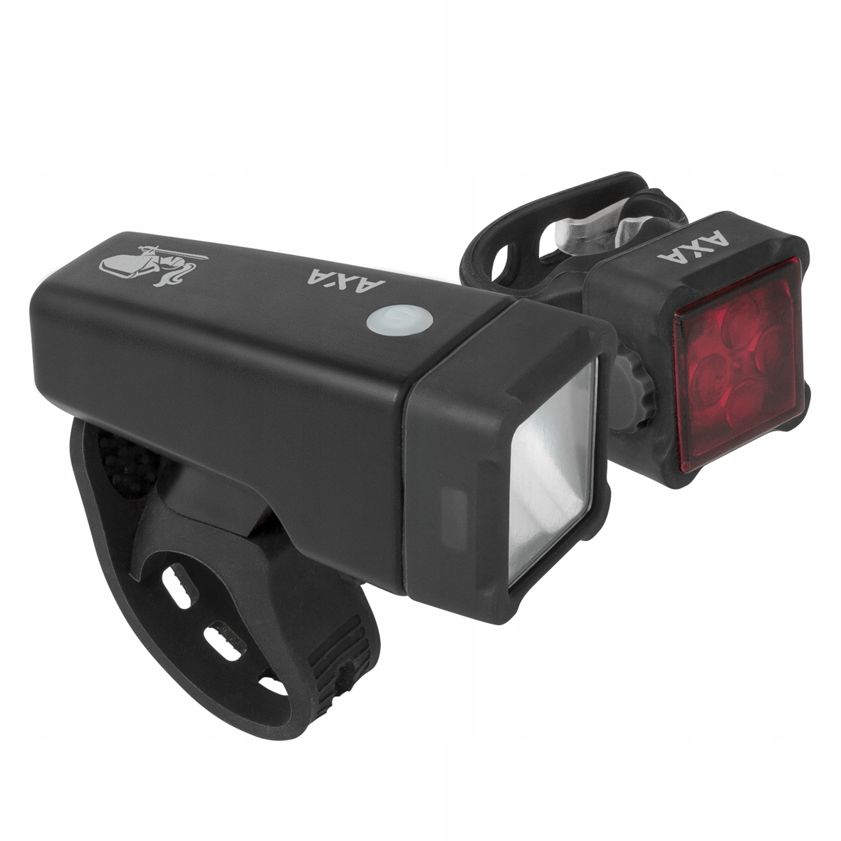 Zestaw lamp Axa Niteline T4-R przednia/tylna Usb