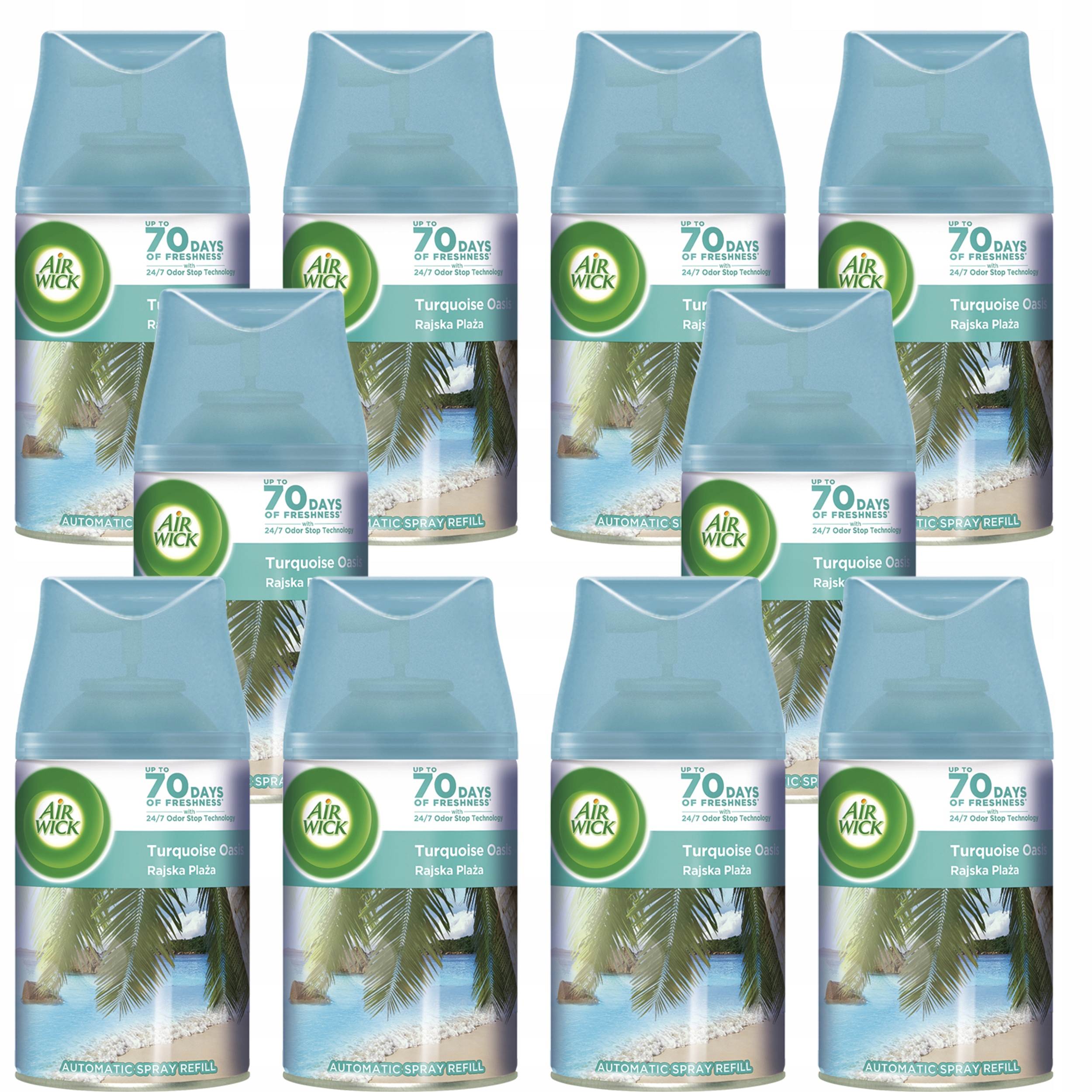 

Air Wick Freshmatic Wkład Rajska Plaża 10x250ml