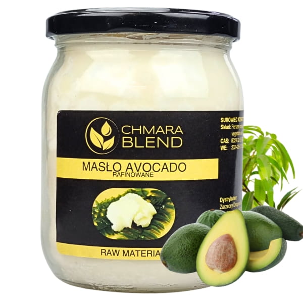 Masło Avocado Rafinowane Słoik Szklany