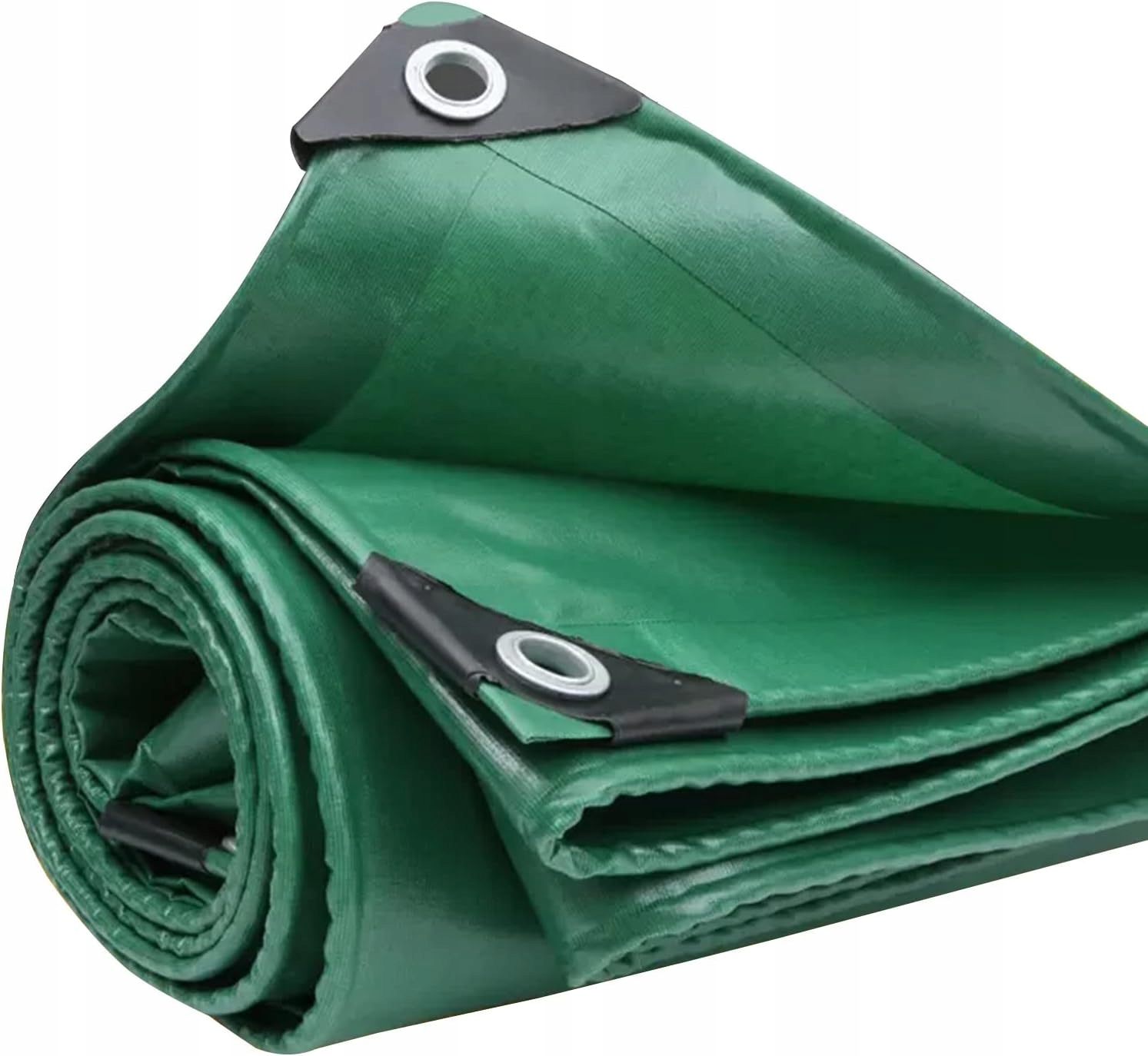 Plachta 2x3 m Zelená Zesílená 650 g/m² Pokrytí Plachta Hrubá