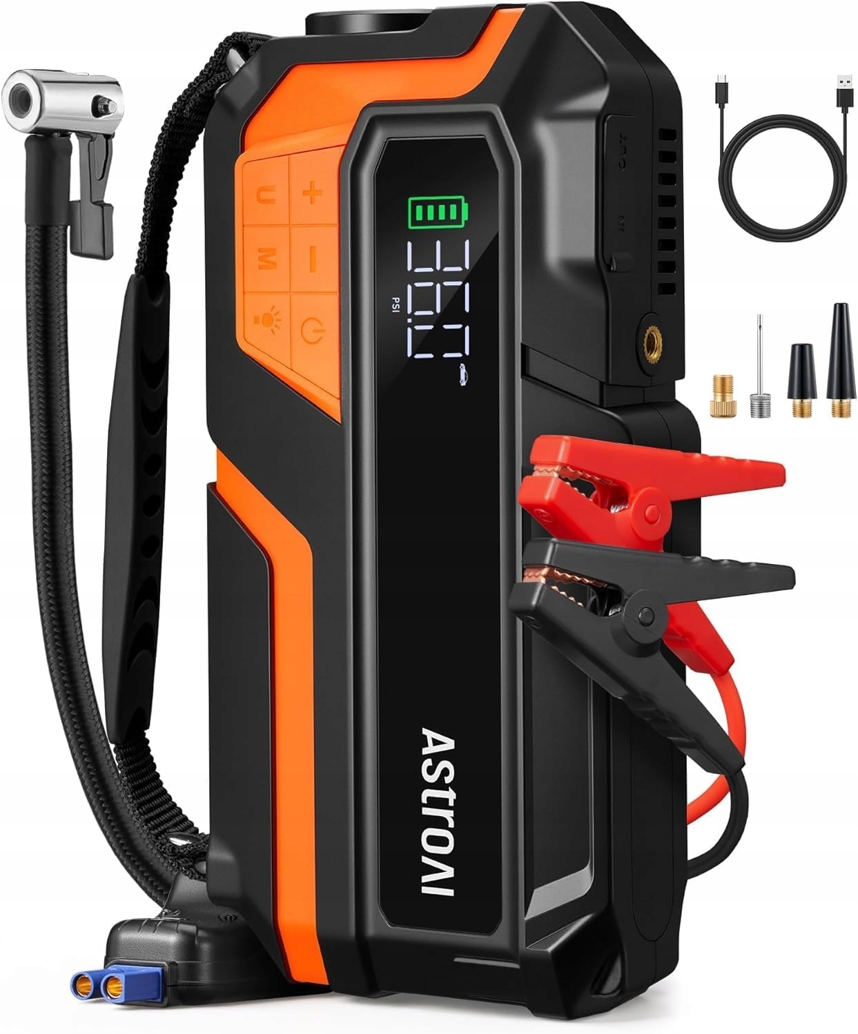 Startér Do Auta 6000A Kompresor 150PSI Booster