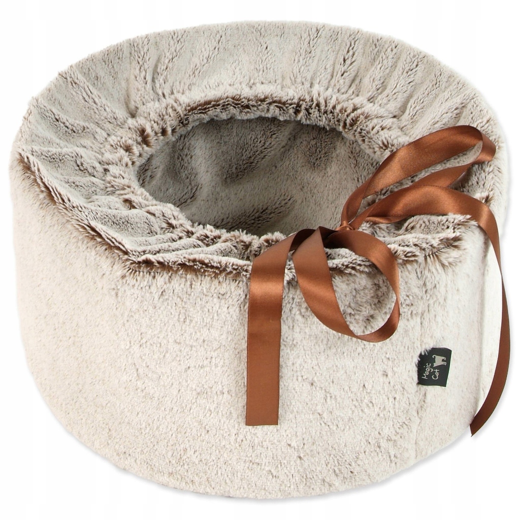 Pelech Magic Cat stahovací hnědý melír 40cm