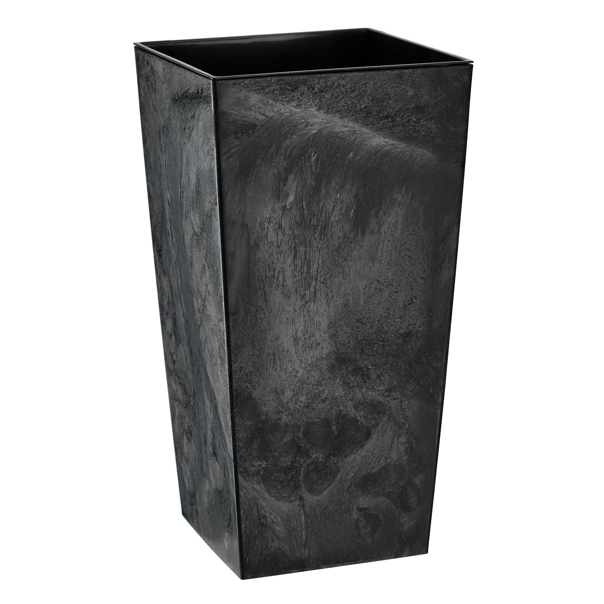 Květináč Květináč 47 cm Obal Vysoká Vložka Černý Květináč