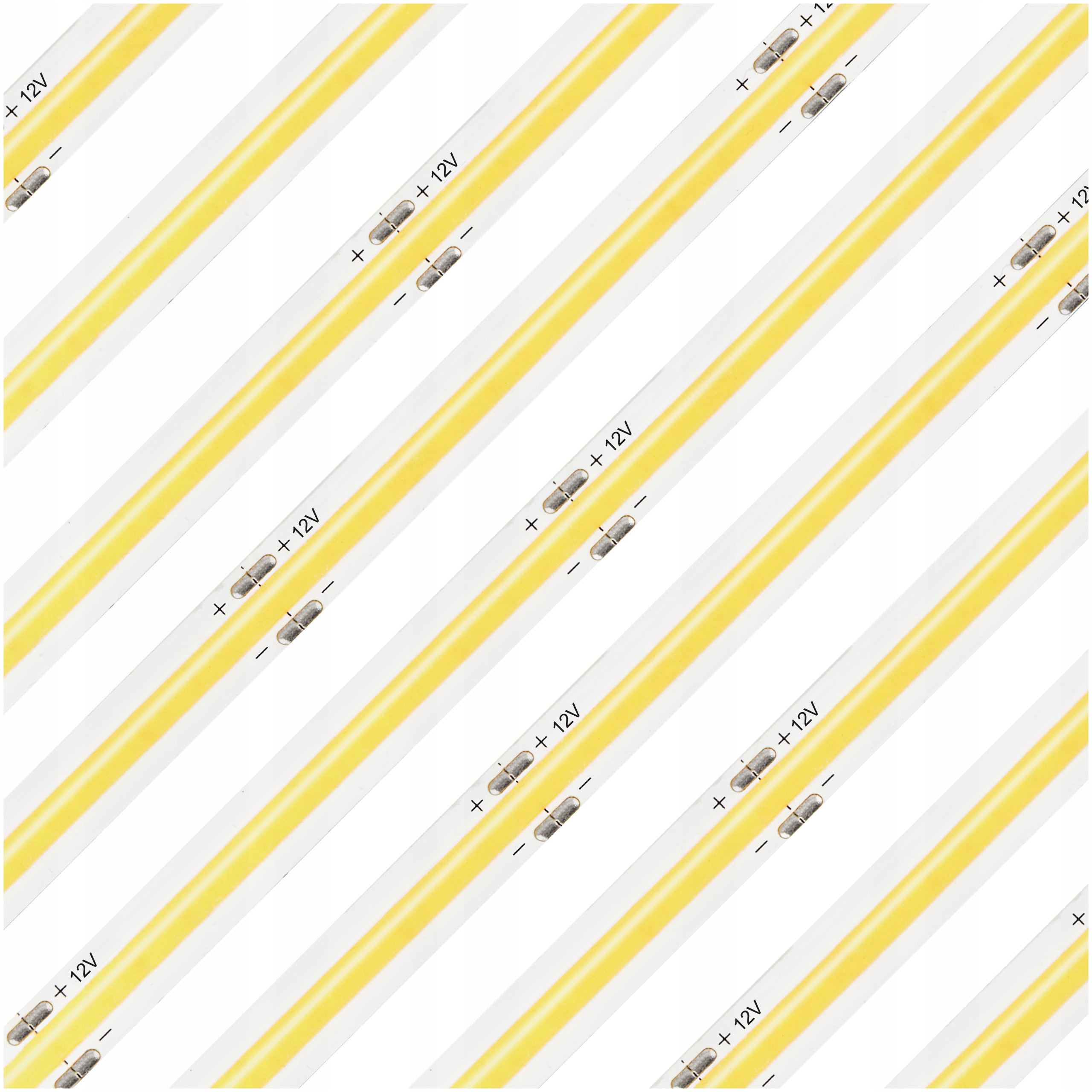 

Bezpunktowa Taśma Led 12V 2400DIOD Cob 5m 1200lm/m