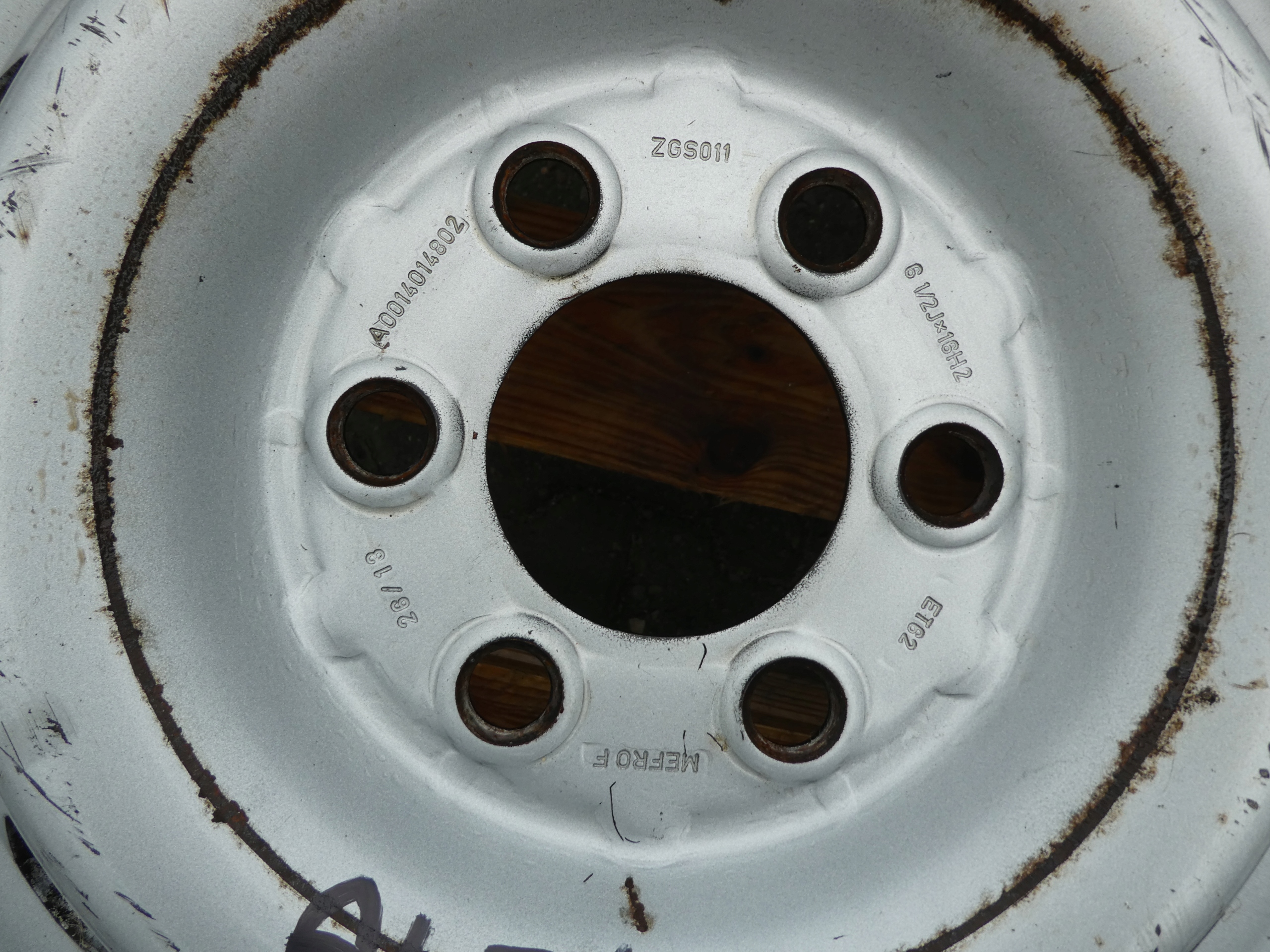 4X discs metal disc MERCEDES SPRINTER CRAFTER A0014014802