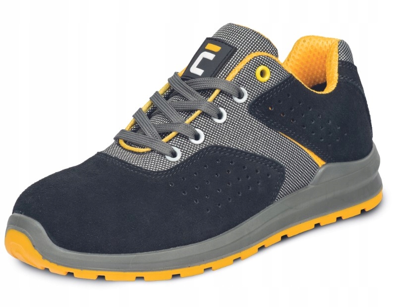 Buty robocze półbuty ochronne lekkie Bhp podnosek Cerva Grimma S1 Sr r. 42