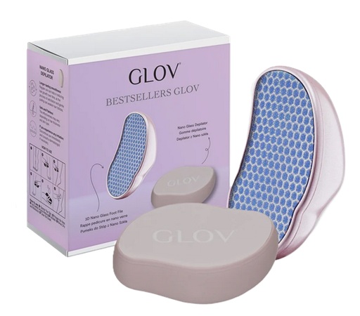 Glov_set Bestsellers Glov pemza na nohy z nano skla depilátor s nano š