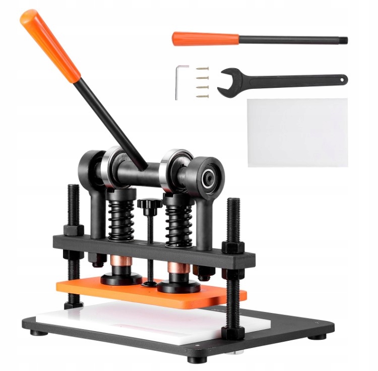 Vysekávací stroj na kůži Ruční řezací stroj na kůži28x14cm, extrudér1,5t