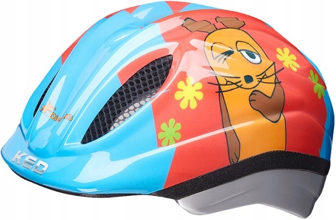 Dziecięcy Kask Rowerowy Ked Germany Meggy Myszka S/m 49-55cm