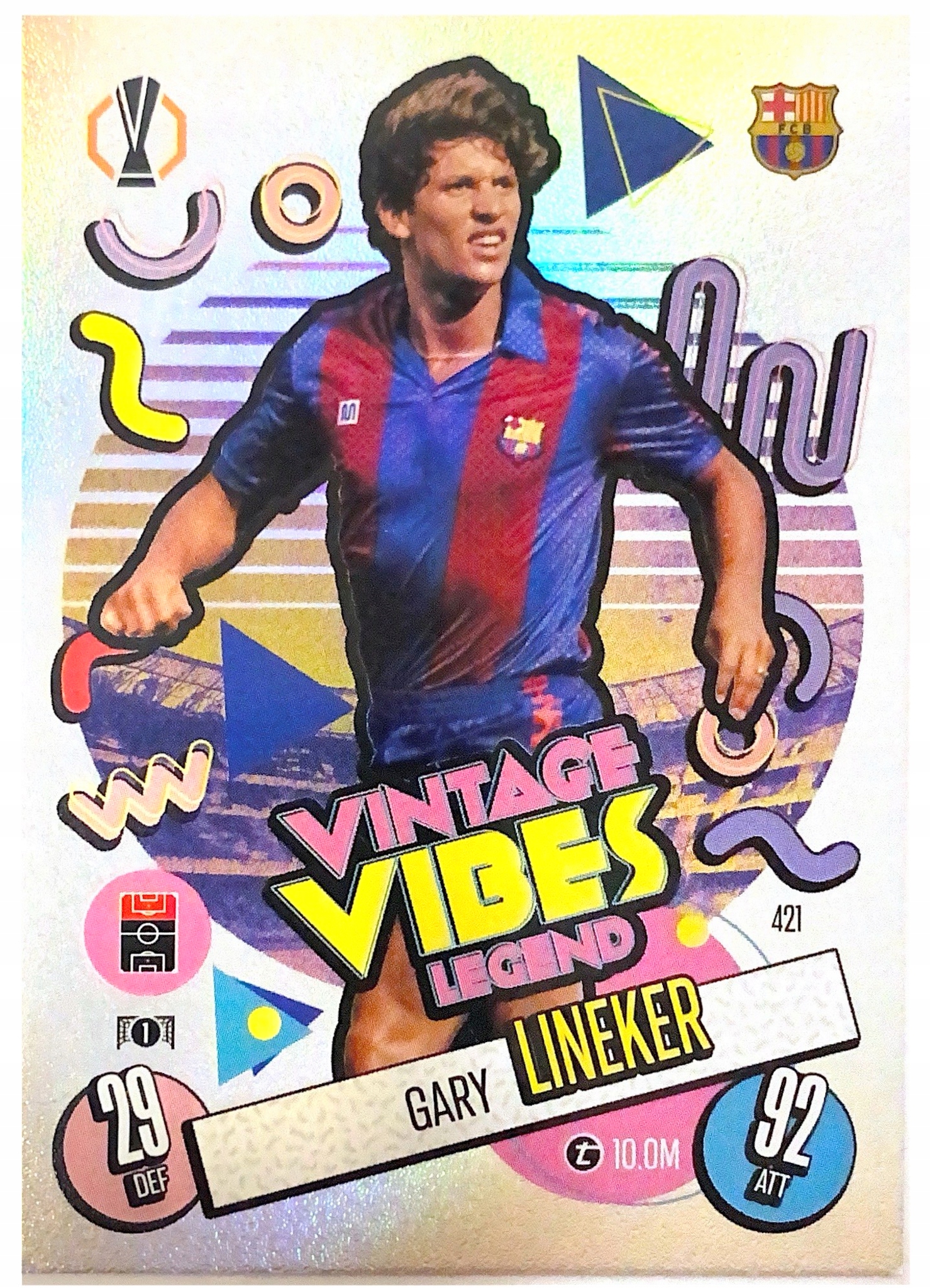 TOPPS MATCH ATTAX 2024 2025 VINTAGE VIBES LEGEND Lineker