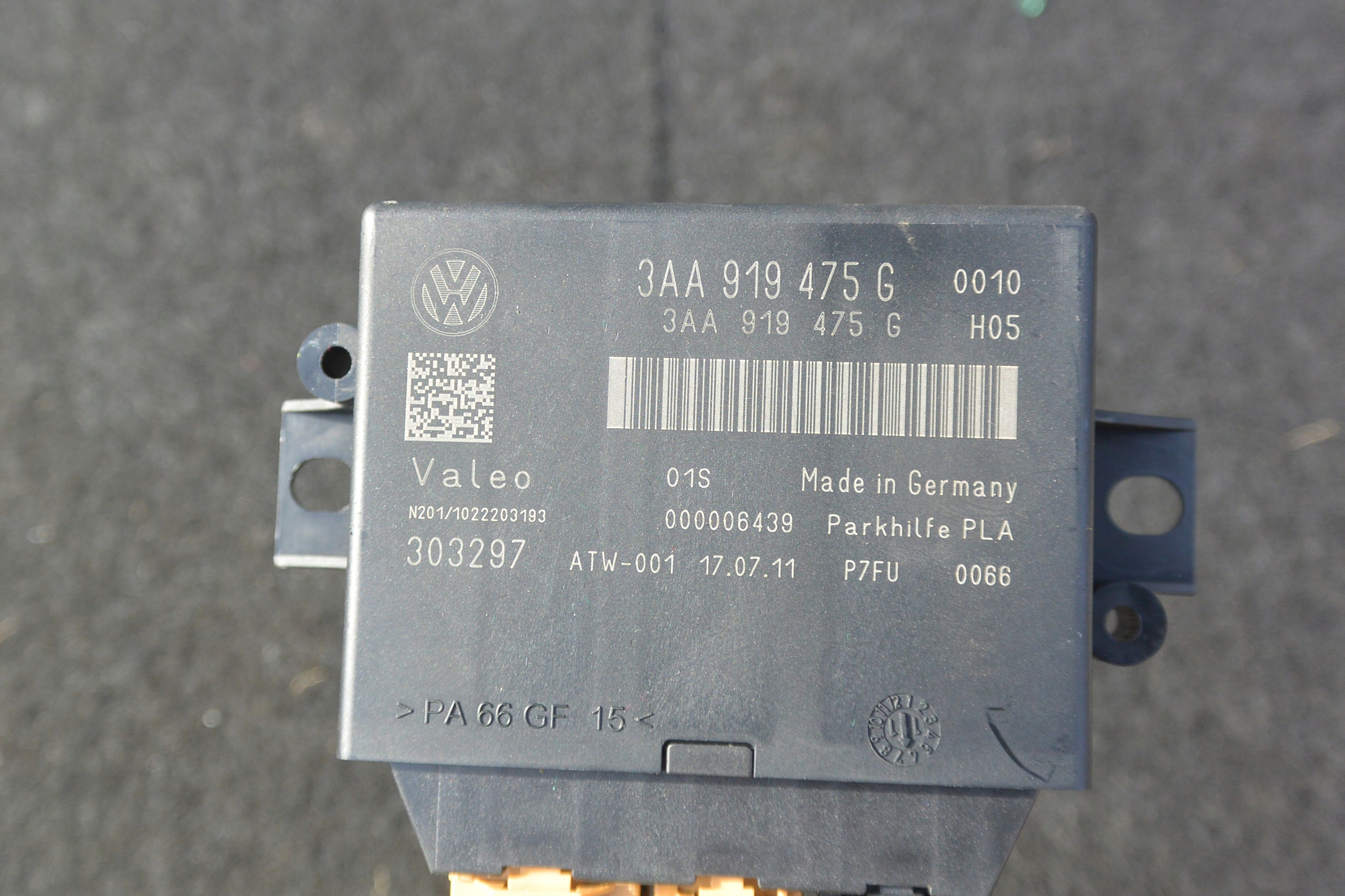 modulo parcheggio PDC VW AUDI SEAT SKODA