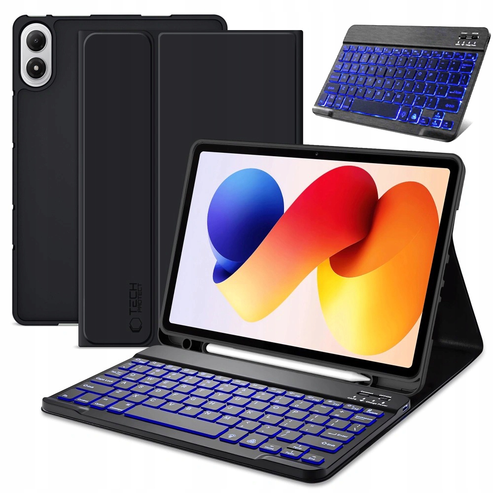 Pouzdro S Podsvícenou Klávesnicí Pro Xiaomi Poco Pad M1 Redmi Pad 2 Pro 12.1