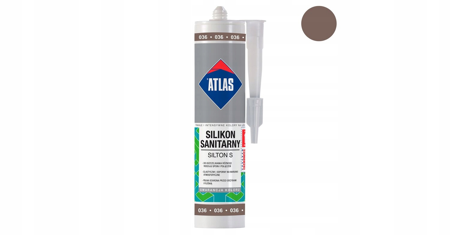 

Atlas Silikon Sanitarny Silton S Ciemn.Szary 036