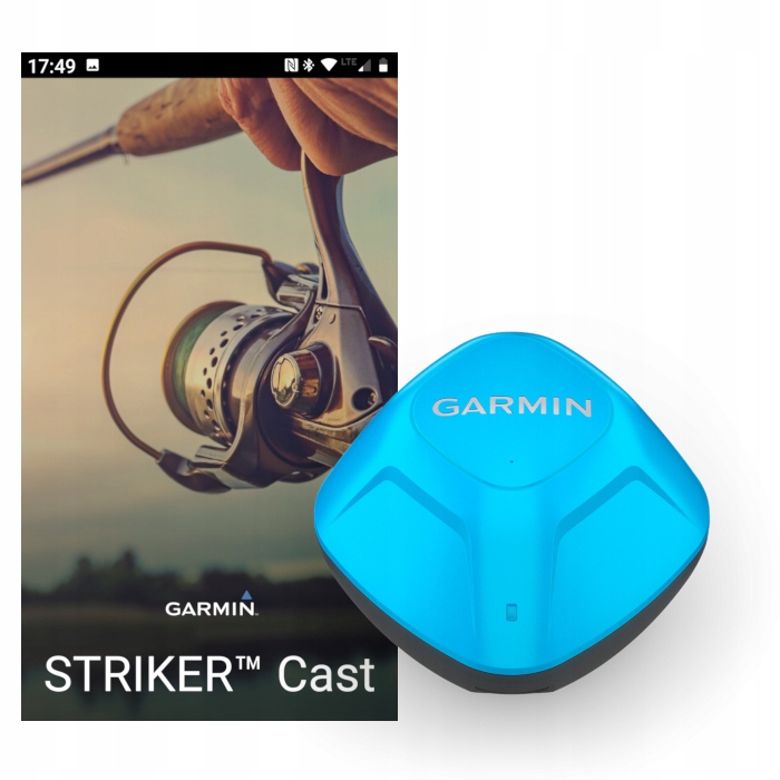 Echosonda wędkarska Garmin Striker Cast z wbudowanym Gps