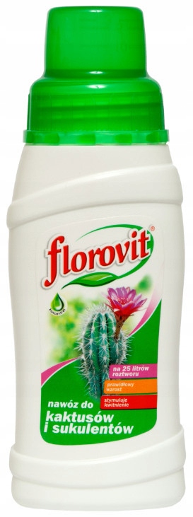 

Florovit Nawóz płynny do Kaktusów 250ml