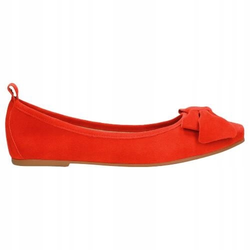 

Buty Wojas Baleriny damskie skóra czerwone r. 37