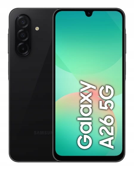 Smartfon Samsung Galaxy A26 5G 6/128GB Czarny SuperAMOLED 120Hz Exynos 1380