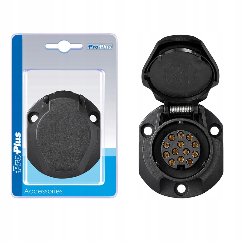 GNIAZDO 13 PIN przyczepy haka z wyłacznikiem Pro+